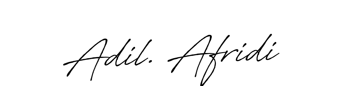 It looks lik you need a new signature style for name Adil. Afridi. Design unique handwritten (Antro_Vectra_Bolder) signature with our free signature maker in just a few clicks. Adil. Afridi signature style 7 images and pictures png