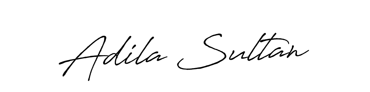 Also we have Adila Sultan name is the best signature style. Create professional handwritten signature collection using Antro_Vectra_Bolder autograph style. Adila Sultan signature style 7 images and pictures png