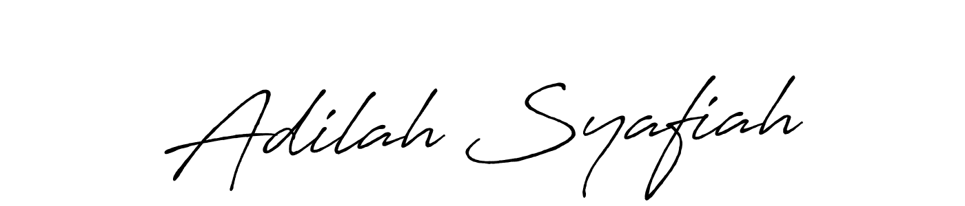 Similarly Antro_Vectra_Bolder is the best handwritten signature design. Signature creator online .You can use it as an online autograph creator for name Adilah Syafiah. Adilah Syafiah signature style 7 images and pictures png