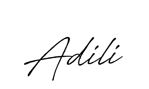 Make a short Adili signature style. Manage your documents anywhere anytime using Antro_Vectra_Bolder. Create and add eSignatures, submit forms, share and send files easily. Adili signature style 7 images and pictures png