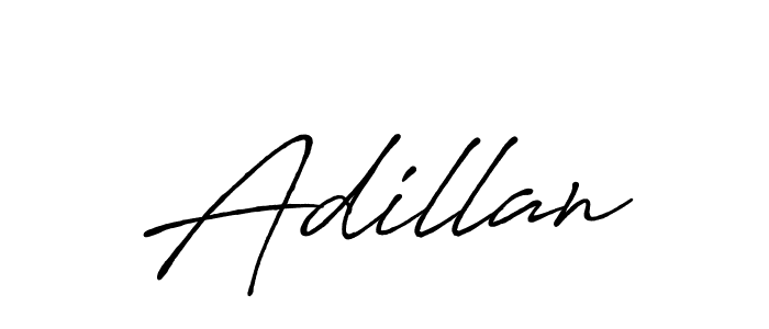 Make a beautiful signature design for name Adillan. Use this online signature maker to create a handwritten signature for free. Adillan signature style 7 images and pictures png