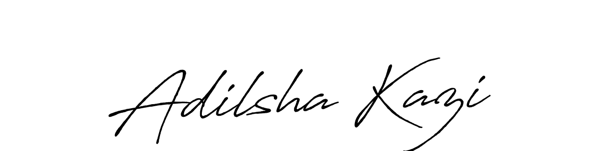 It looks lik you need a new signature style for name Adilsha Kazi. Design unique handwritten (Antro_Vectra_Bolder) signature with our free signature maker in just a few clicks. Adilsha Kazi signature style 7 images and pictures png
