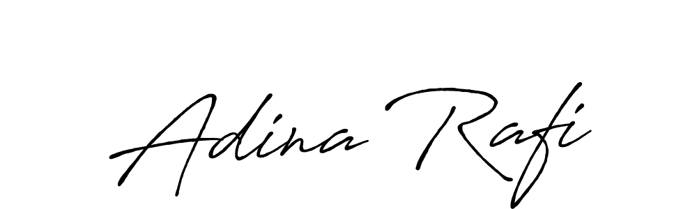 Also we have Adina Rafi name is the best signature style. Create professional handwritten signature collection using Antro_Vectra_Bolder autograph style. Adina Rafi signature style 7 images and pictures png