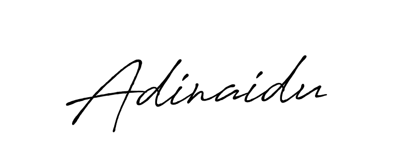 Make a beautiful signature design for name Adinaidu. With this signature (Antro_Vectra_Bolder) style, you can create a handwritten signature for free. Adinaidu signature style 7 images and pictures png
