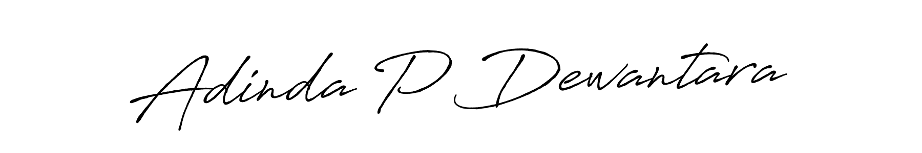 Also we have Adinda P Dewantara name is the best signature style. Create professional handwritten signature collection using Antro_Vectra_Bolder autograph style. Adinda P Dewantara signature style 7 images and pictures png