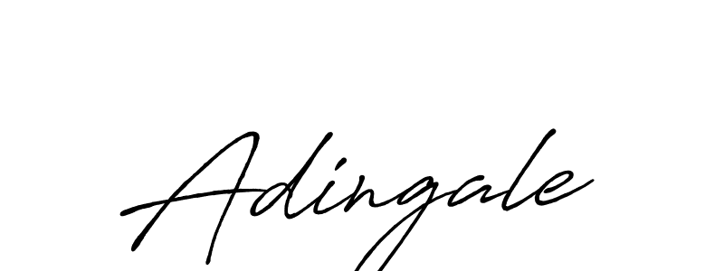 Adingale stylish signature style. Best Handwritten Sign (Antro_Vectra_Bolder) for my name. Handwritten Signature Collection Ideas for my name Adingale. Adingale signature style 7 images and pictures png