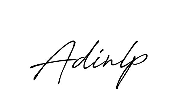 Use a signature maker to create a handwritten signature online. With this signature software, you can design (Antro_Vectra_Bolder) your own signature for name Adinlp. Adinlp signature style 7 images and pictures png