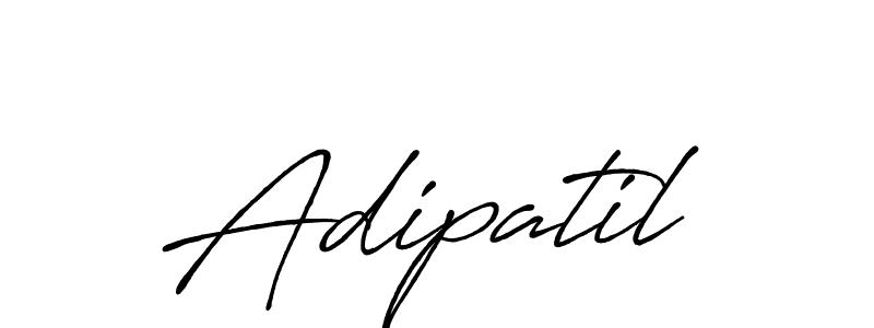 if you are searching for the best signature style for your name Adipatil. so please give up your signature search. here we have designed multiple signature styles  using Antro_Vectra_Bolder. Adipatil signature style 7 images and pictures png