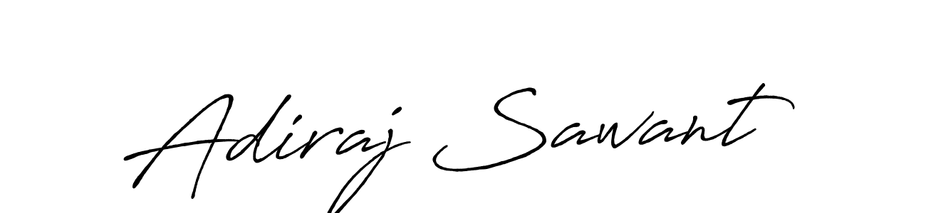 It looks lik you need a new signature style for name Adiraj Sawant. Design unique handwritten (Antro_Vectra_Bolder) signature with our free signature maker in just a few clicks. Adiraj Sawant signature style 7 images and pictures png