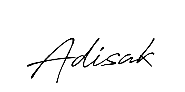 Adisak stylish signature style. Best Handwritten Sign (Antro_Vectra_Bolder) for my name. Handwritten Signature Collection Ideas for my name Adisak. Adisak signature style 7 images and pictures png
