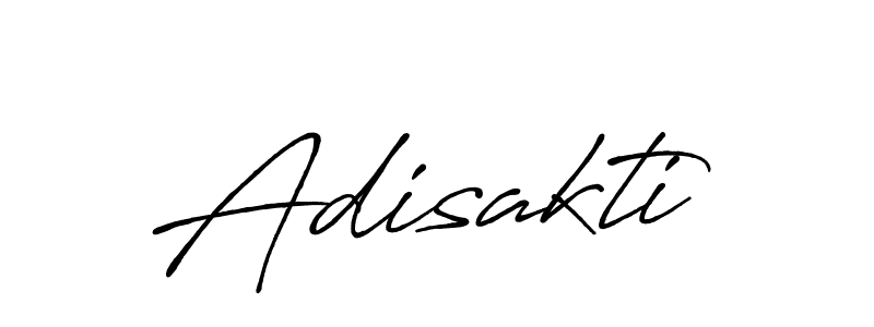 How to make Adisakti signature? Antro_Vectra_Bolder is a professional autograph style. Create handwritten signature for Adisakti name. Adisakti signature style 7 images and pictures png