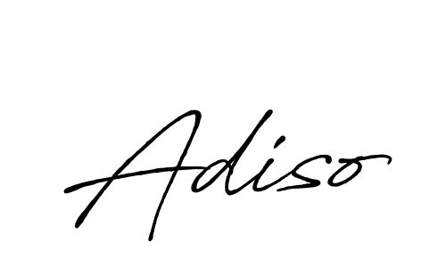 Create a beautiful signature design for name Adiso. With this signature (Antro_Vectra_Bolder) fonts, you can make a handwritten signature for free. Adiso signature style 7 images and pictures png