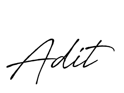 Also You can easily find your signature by using the search form. We will create Adit name handwritten signature images for you free of cost using Antro_Vectra_Bolder sign style. Adit signature style 7 images and pictures png