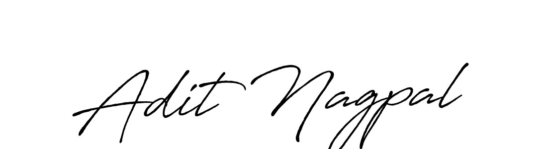 How to Draw Adit Nagpal signature style? Antro_Vectra_Bolder is a latest design signature styles for name Adit Nagpal. Adit Nagpal signature style 7 images and pictures png