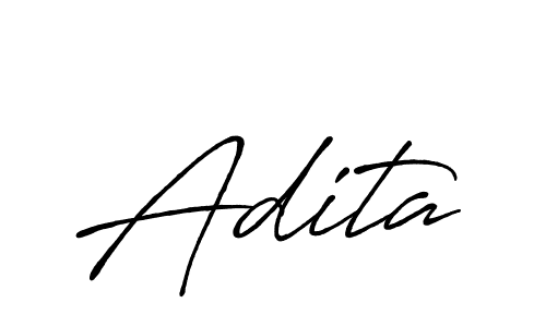 See photos of Adita official signature by Spectra . Check more albums & portfolios. Read reviews & check more about Antro_Vectra_Bolder font. Adita signature style 7 images and pictures png