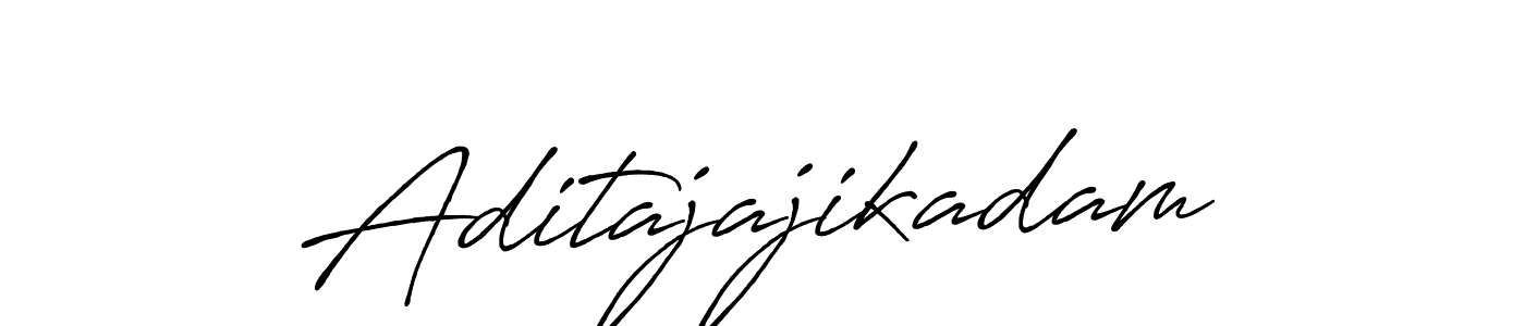 Once you've used our free online signature maker to create your best signature Antro_Vectra_Bolder style, it's time to enjoy all of the benefits that Aditajajikadam name signing documents. Aditajajikadam signature style 7 images and pictures png