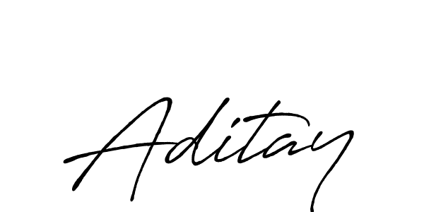 How to make Aditay signature? Antro_Vectra_Bolder is a professional autograph style. Create handwritten signature for Aditay name. Aditay signature style 7 images and pictures png