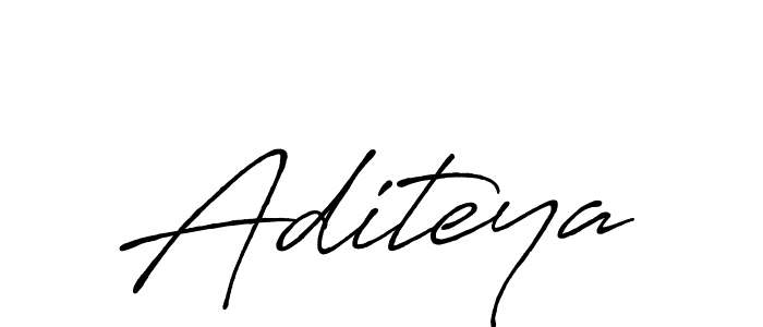 Make a beautiful signature design for name Aditeya. With this signature (Antro_Vectra_Bolder) style, you can create a handwritten signature for free. Aditeya signature style 7 images and pictures png