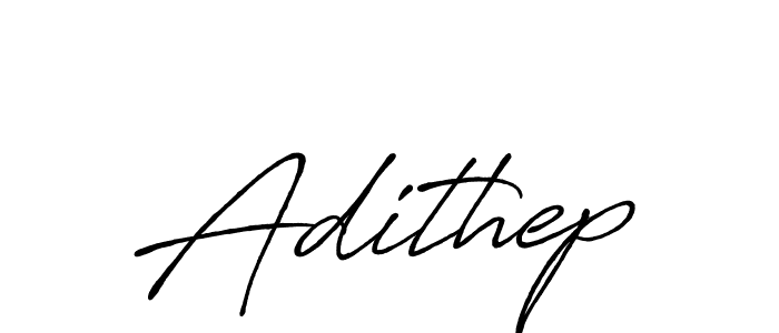 Make a beautiful signature design for name Adithep. With this signature (Antro_Vectra_Bolder) style, you can create a handwritten signature for free. Adithep signature style 7 images and pictures png