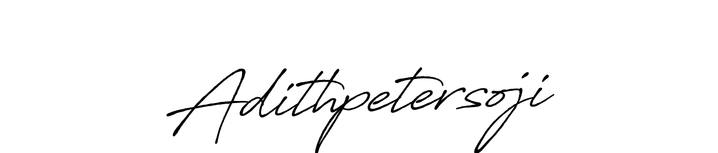 Once you've used our free online signature maker to create your best signature Antro_Vectra_Bolder style, it's time to enjoy all of the benefits that Adithpetersoji name signing documents. Adithpetersoji signature style 7 images and pictures png