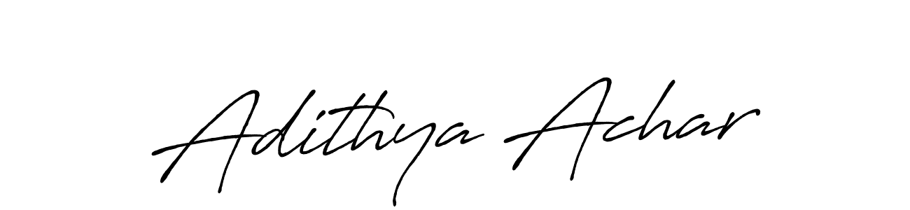It looks lik you need a new signature style for name Adithya Achar. Design unique handwritten (Antro_Vectra_Bolder) signature with our free signature maker in just a few clicks. Adithya Achar signature style 7 images and pictures png