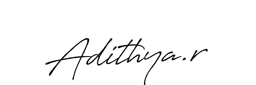 if you are searching for the best signature style for your name Adithya.r. so please give up your signature search. here we have designed multiple signature styles  using Antro_Vectra_Bolder. Adithya.r signature style 7 images and pictures png