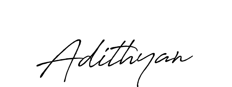 Also we have Adithyan name is the best signature style. Create professional handwritten signature collection using Antro_Vectra_Bolder autograph style. Adithyan signature style 7 images and pictures png