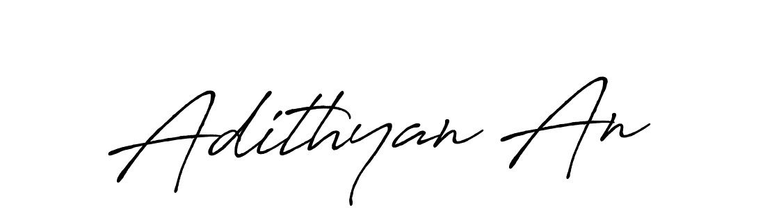 Make a beautiful signature design for name Adithyan An. Use this online signature maker to create a handwritten signature for free. Adithyan An signature style 7 images and pictures png