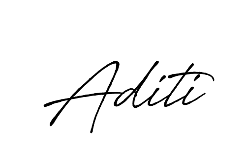 Create a beautiful signature design for name Aditi. With this signature (Antro_Vectra_Bolder) fonts, you can make a handwritten signature for free. Aditi signature style 7 images and pictures png