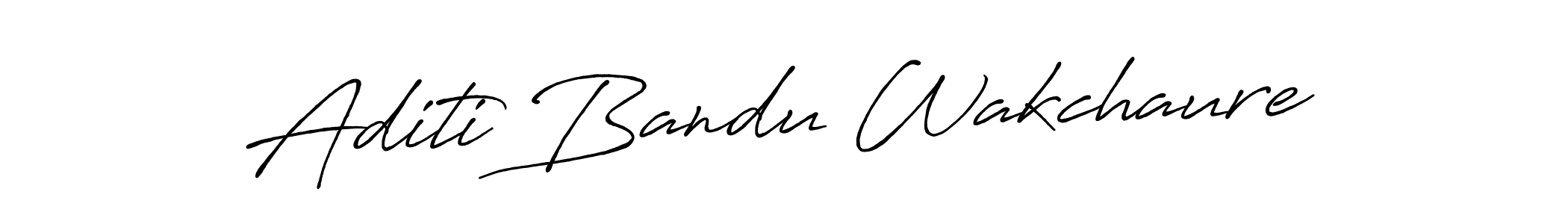 You can use this online signature creator to create a handwritten signature for the name Aditi Bandu Wakchaure. This is the best online autograph maker. Aditi Bandu Wakchaure signature style 7 images and pictures png