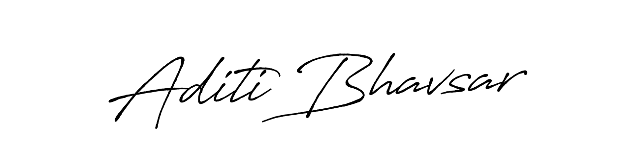 Design your own signature with our free online signature maker. With this signature software, you can create a handwritten (Antro_Vectra_Bolder) signature for name Aditi Bhavsar. Aditi Bhavsar signature style 7 images and pictures png