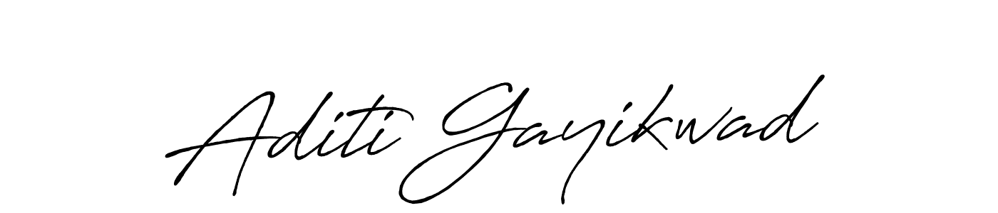 Aditi Gayikwad stylish signature style. Best Handwritten Sign (Antro_Vectra_Bolder) for my name. Handwritten Signature Collection Ideas for my name Aditi Gayikwad. Aditi Gayikwad signature style 7 images and pictures png