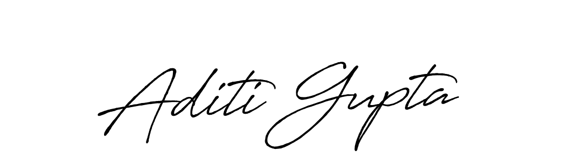 Use a signature maker to create a handwritten signature online. With this signature software, you can design (Antro_Vectra_Bolder) your own signature for name Aditi Gupta. Aditi Gupta signature style 7 images and pictures png