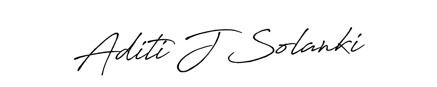 Once you've used our free online signature maker to create your best signature Antro_Vectra_Bolder style, it's time to enjoy all of the benefits that Aditi J Solanki name signing documents. Aditi J Solanki signature style 7 images and pictures png