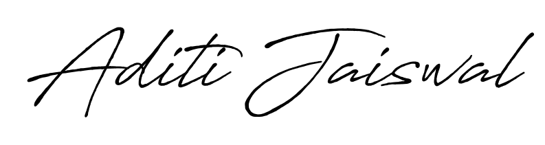 The Antro_Vectra_Bolder lettering style adds unique flourish to name Aditi Jaiswal. Stand out with a custom digital autograph made in seconds. Aditi Jaiswal signature style 7 images and pictures png