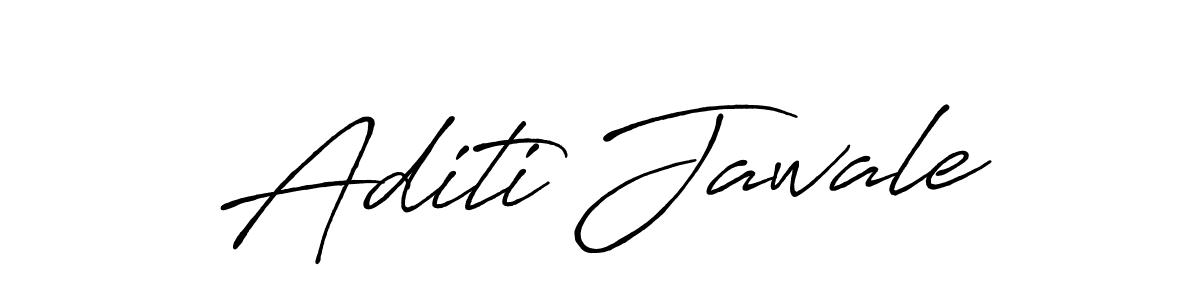 How to make Aditi Jawale signature? Antro_Vectra_Bolder is a professional autograph style. Create handwritten signature for Aditi Jawale name. Aditi Jawale signature style 7 images and pictures png