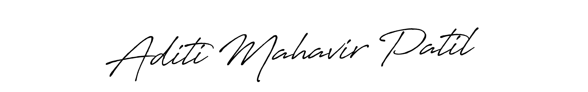 This is the best signature style for the Aditi Mahavir Patil name. Also you like these signature font (Antro_Vectra_Bolder). Mix name signature. Aditi Mahavir Patil signature style 7 images and pictures png