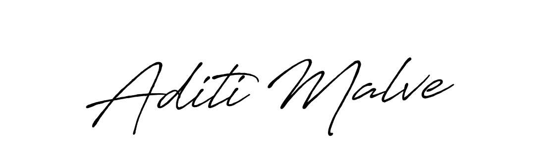 Once you've used our free online signature maker to create your best signature Antro_Vectra_Bolder style, it's time to enjoy all of the benefits that Aditi Malve name signing documents. Aditi Malve signature style 7 images and pictures png