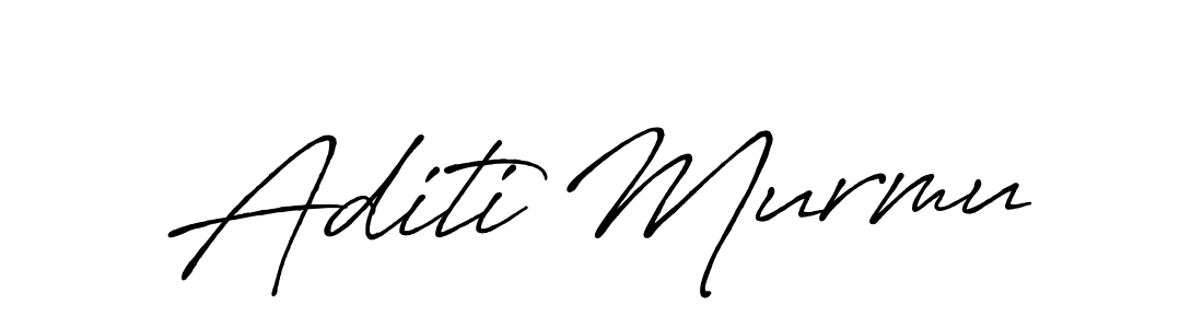 Antro_Vectra_Bolder is a professional signature style that is perfect for those who want to add a touch of class to their signature. It is also a great choice for those who want to make their signature more unique. Get Aditi Murmu name to fancy signature for free. Aditi Murmu signature style 7 images and pictures png