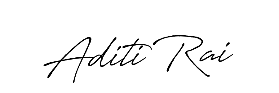 How to make Aditi Rai name signature. Use Antro_Vectra_Bolder style for creating short signs online. This is the latest handwritten sign. Aditi Rai signature style 7 images and pictures png