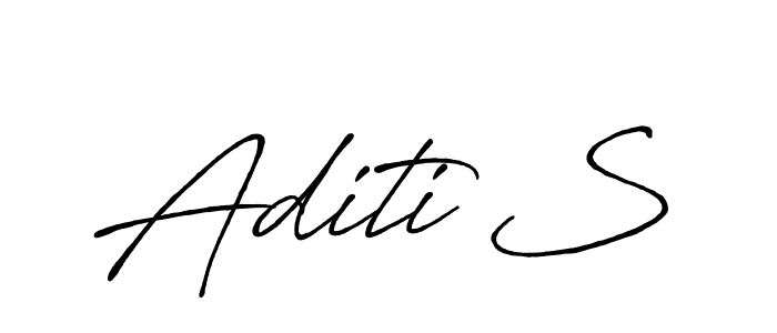 Once you've used our free online signature maker to create your best signature Antro_Vectra_Bolder style, it's time to enjoy all of the benefits that Aditi S name signing documents. Aditi S signature style 7 images and pictures png