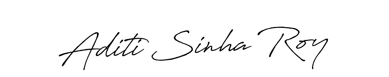 The best way (Antro_Vectra_Bolder) to make a short signature is to pick only two or three words in your name. The name Aditi Sinha Roy include a total of six letters. For converting this name. Aditi Sinha Roy signature style 7 images and pictures png