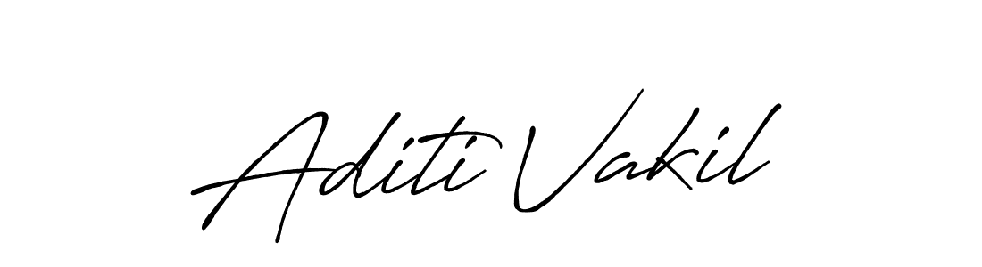 You can use this online signature creator to create a handwritten signature for the name Aditi Vakil. This is the best online autograph maker. Aditi Vakil signature style 7 images and pictures png