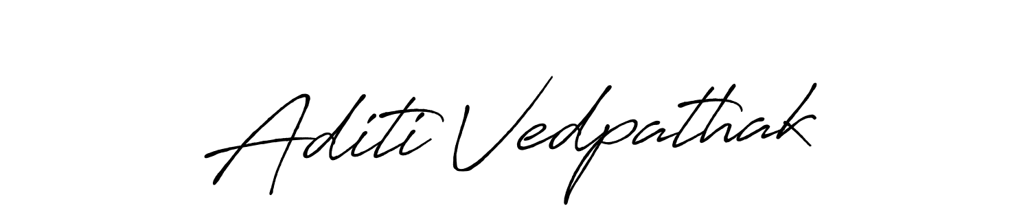 It looks lik you need a new signature style for name Aditi Vedpathak. Design unique handwritten (Antro_Vectra_Bolder) signature with our free signature maker in just a few clicks. Aditi Vedpathak signature style 7 images and pictures png