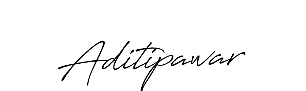 Use a signature maker to create a handwritten signature online. With this signature software, you can design (Antro_Vectra_Bolder) your own signature for name Aditipawar. Aditipawar signature style 7 images and pictures png