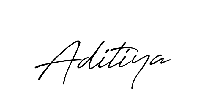 Create a beautiful signature design for name Aditiya. With this signature (Antro_Vectra_Bolder) fonts, you can make a handwritten signature for free. Aditiya signature style 7 images and pictures png