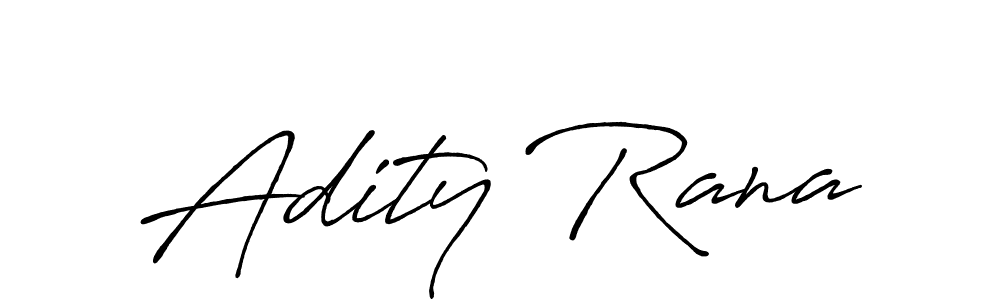 The best way (Antro_Vectra_Bolder) to make a short signature is to pick only two or three words in your name. The name Adity Rana include a total of six letters. For converting this name. Adity Rana signature style 7 images and pictures png