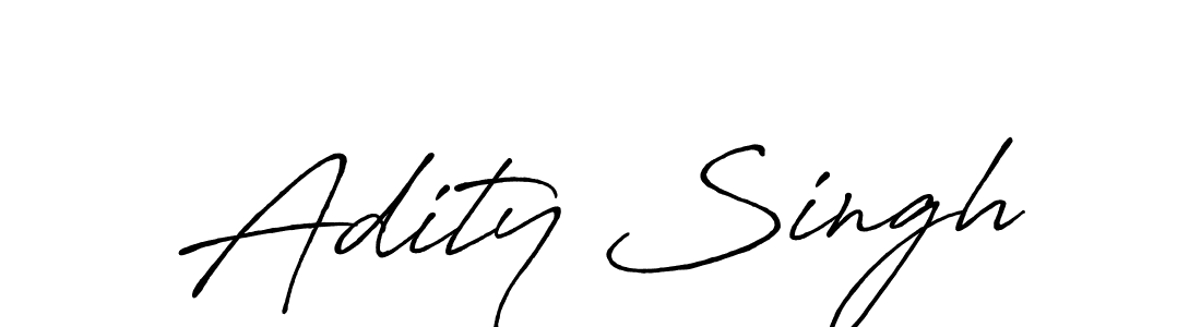 Use a signature maker to create a handwritten signature online. With this signature software, you can design (Antro_Vectra_Bolder) your own signature for name Adity Singh. Adity Singh signature style 7 images and pictures png