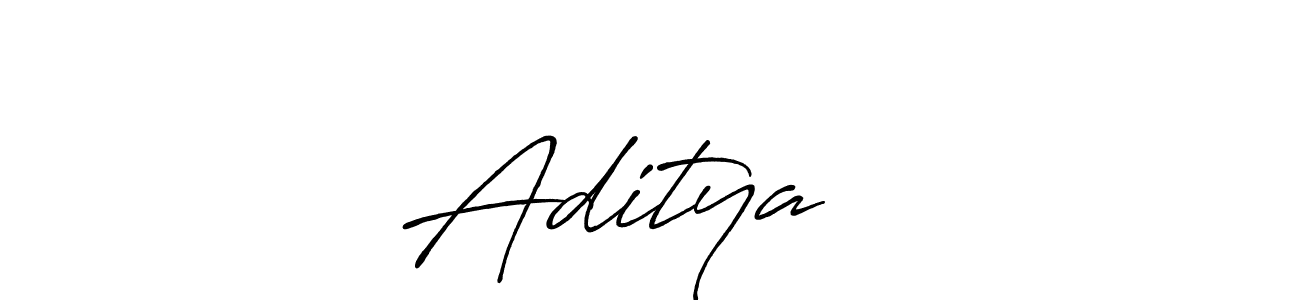 Make a beautiful signature design for name Aditya ⁹⁹. With this signature (Antro_Vectra_Bolder) style, you can create a handwritten signature for free. Aditya ⁹⁹ signature style 7 images and pictures png