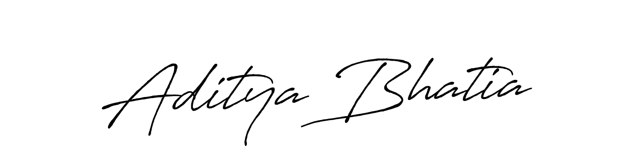 Also You can easily find your signature by using the search form. We will create Aditya Bhatia name handwritten signature images for you free of cost using Antro_Vectra_Bolder sign style. Aditya Bhatia signature style 7 images and pictures png